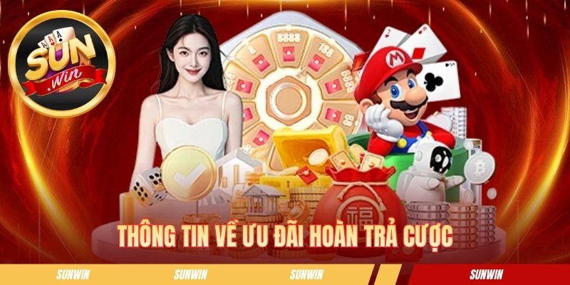 Hoàn Trả Cược SUNWIN - Mẹo Giúp Bạn Tối Ưu Vốn Khi Giải Trí Thông tin về ưu đãi hoàn trả cược